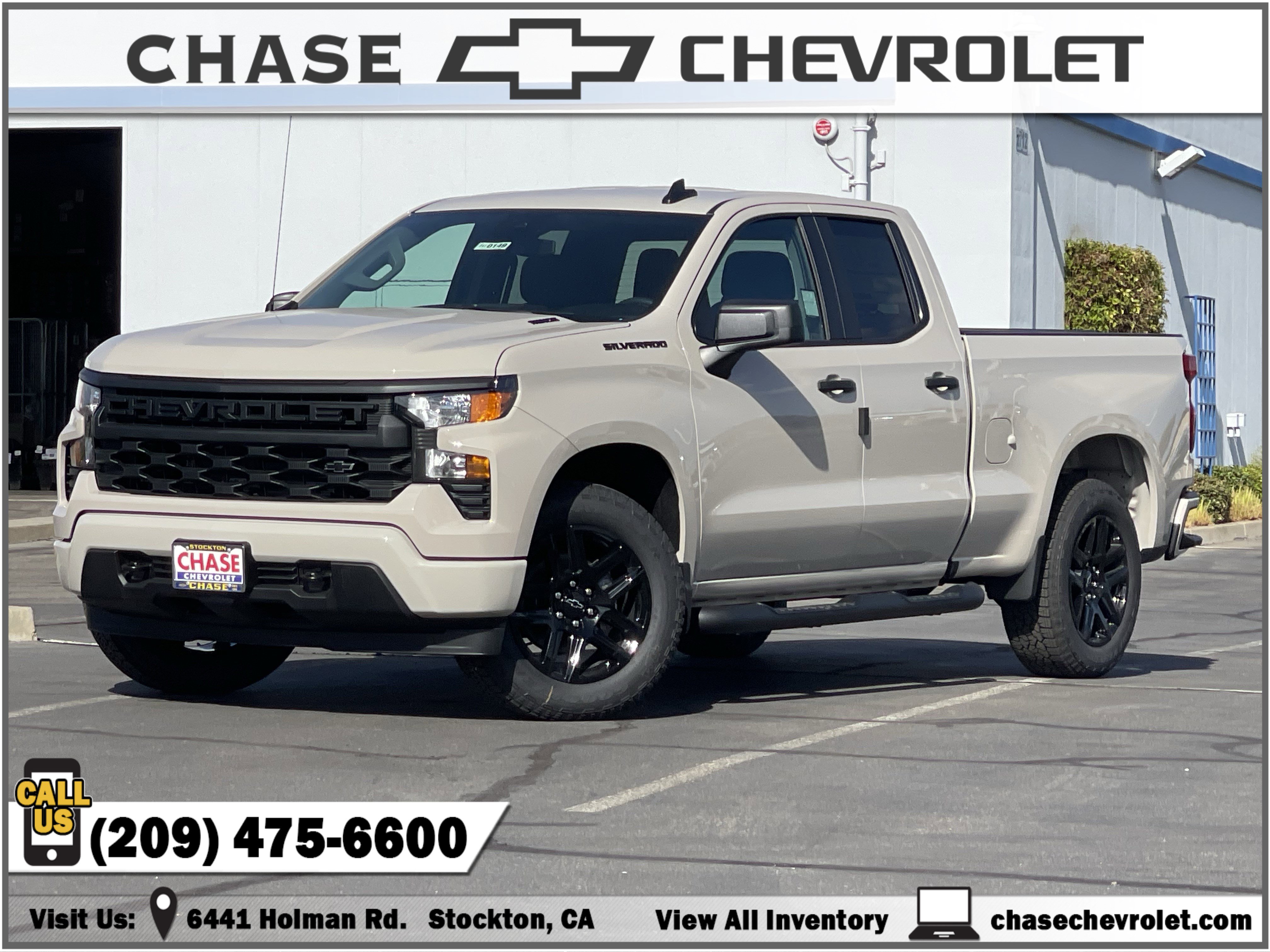 New 2026 Chevrolet Silverado 1500 Custom w/ LPO, Dark Essentials Package