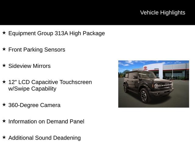 Used 2023 Ford Bronco Outer Banks AWD/4WD image 3