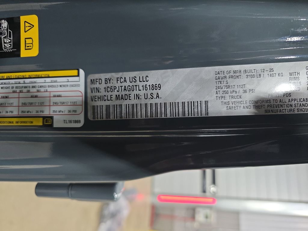 New 2026 Jeep Gladiator Sport image 37