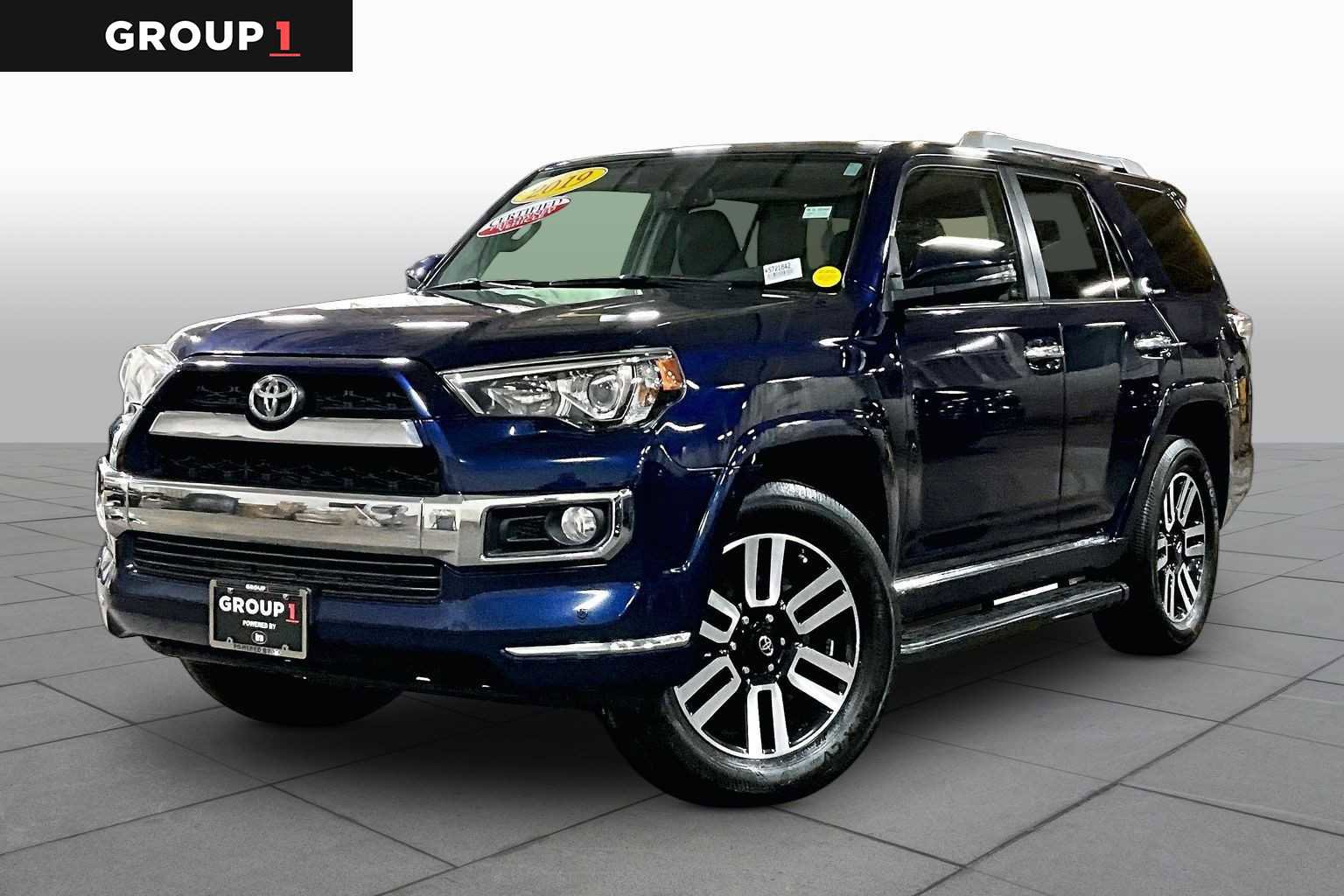 Certified 2019 Toyota 4Runner Limited AWD/4WD image 1