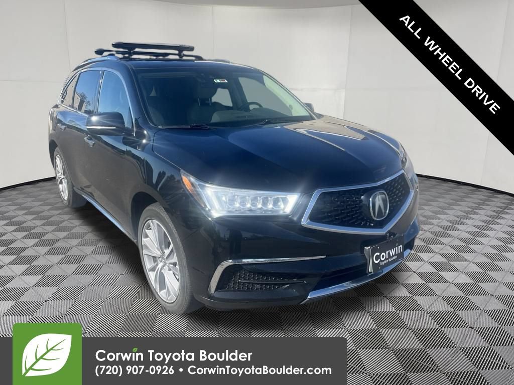 Used 2017 Acura MDX w/ Technology Package AWD/4WD image 1