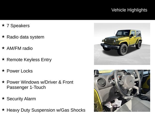 Used 2007 Jeep Wrangler Sahara w/ PWR Convenience Group AWD/4WD image 15