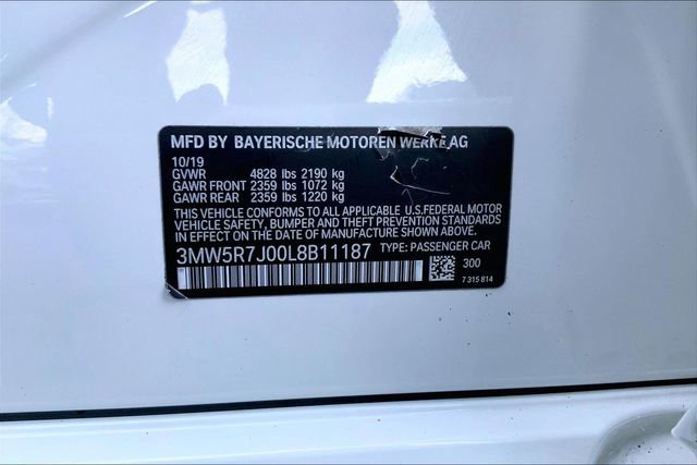 Used 2020 BMW 330i xDrive Sedan w/ Convenience Package image 30