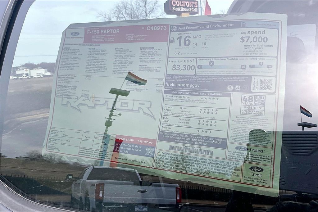 New 2025 Ford F150 Raptor image 14