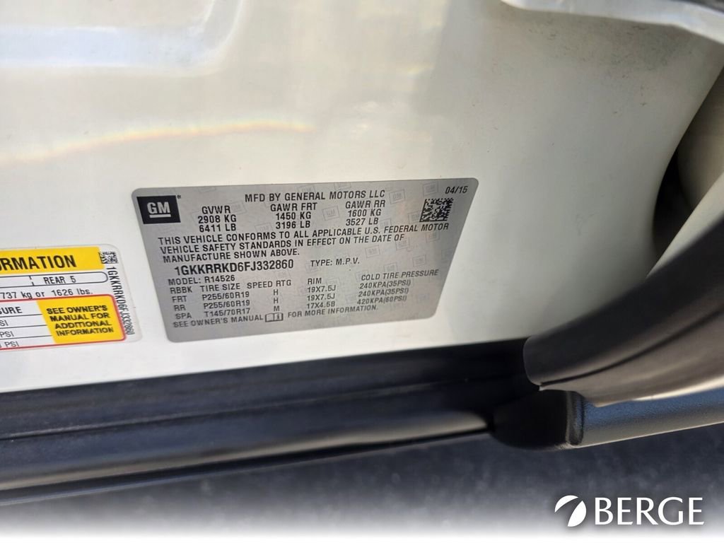 Used 2015 GMC Acadia SLT FWD image 33
