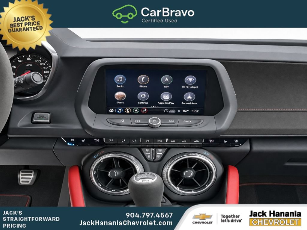 Used 2022 Chevrolet Camaro ZL1 w/ LPO, ZL1 Protection Package RWD image 14