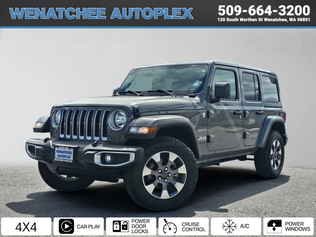 Used 2023 Jeep Wrangler Unlimited Sahara w/ Cold Weather Group