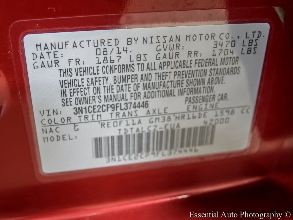 Used 2015 Nissan Versa Note S Plus FWD image 24