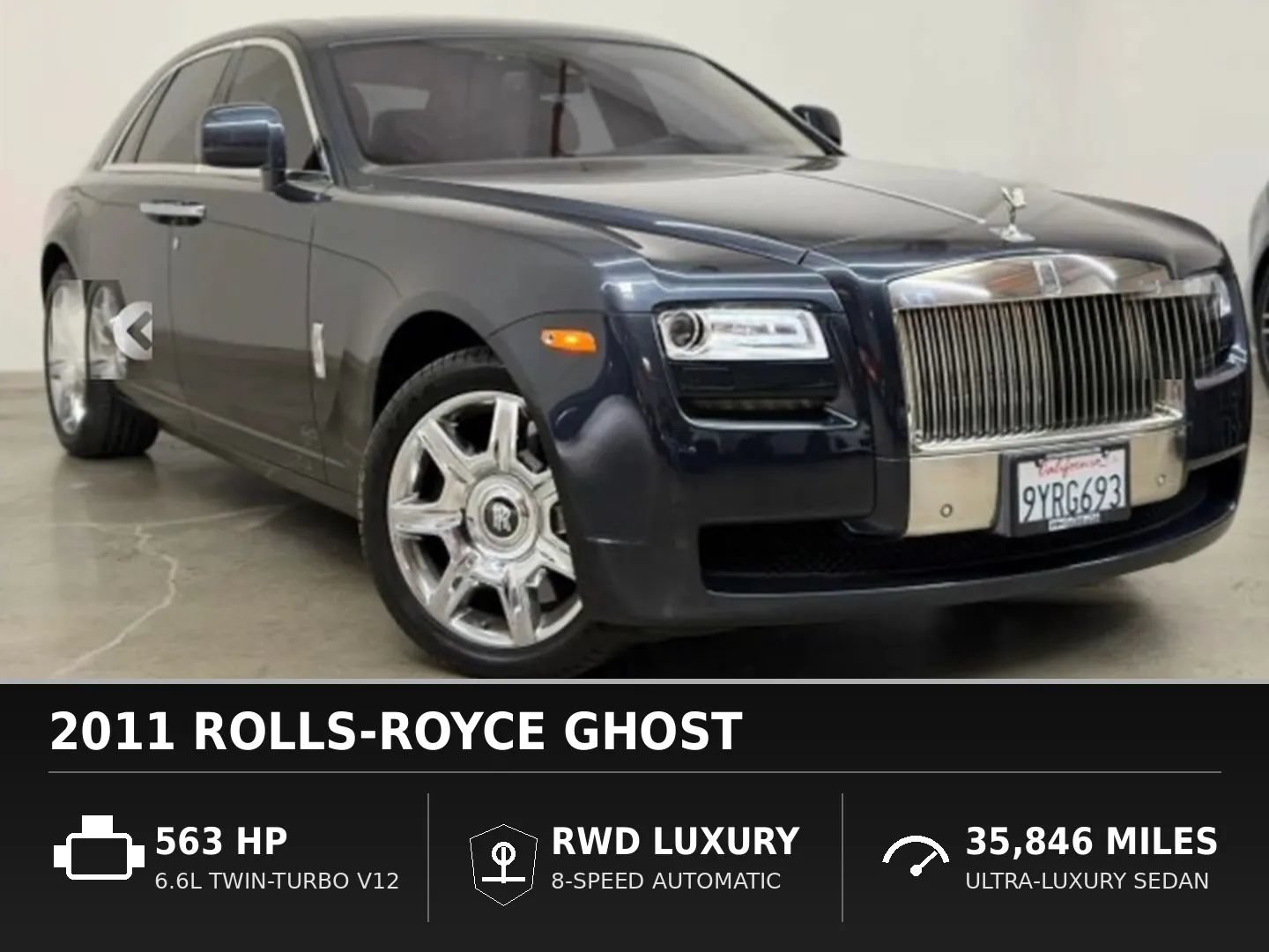 Used 2011 Rolls-Royce Ghost RWD image 1