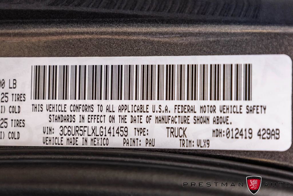 Used 2020 RAM 2500 Laramie image 49