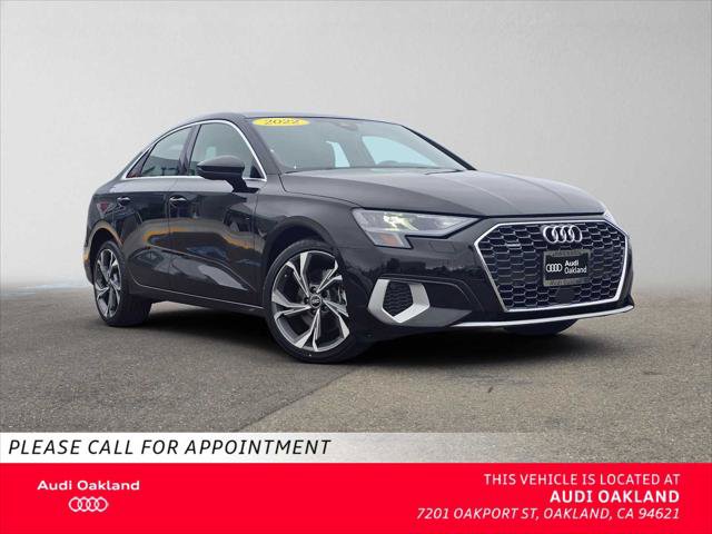 Used 2022 Audi A3 2.0T Premium w/ 18" Wheel Package