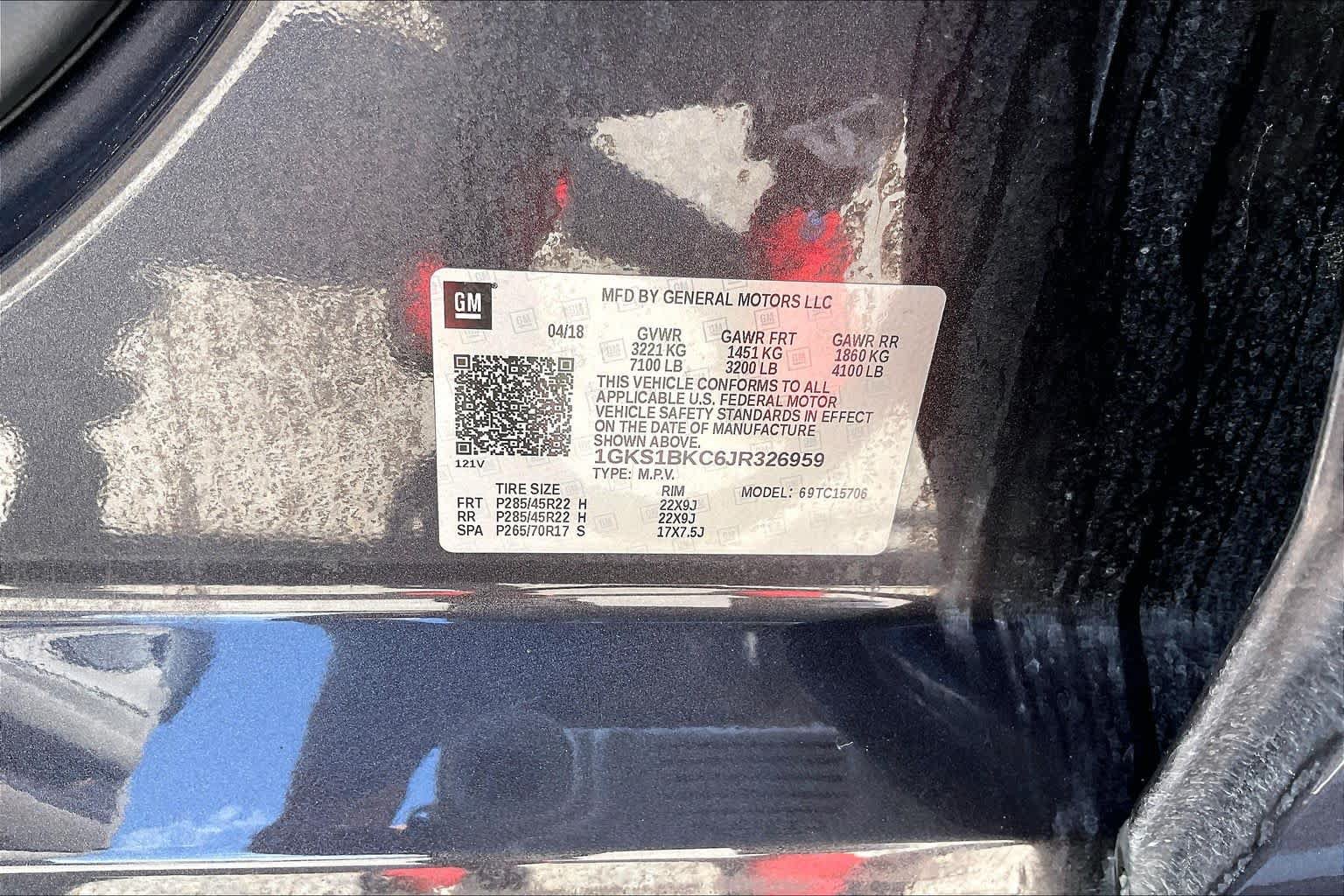Used 2018 GMC Yukon SLT w/ Premium Edition RWD image 35