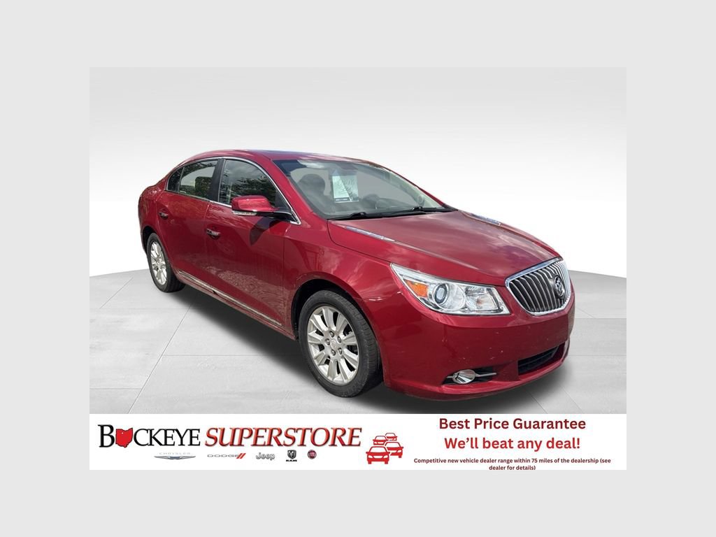 Used 2013 Buick LaCrosse Leather w/ Driver Confidence Package