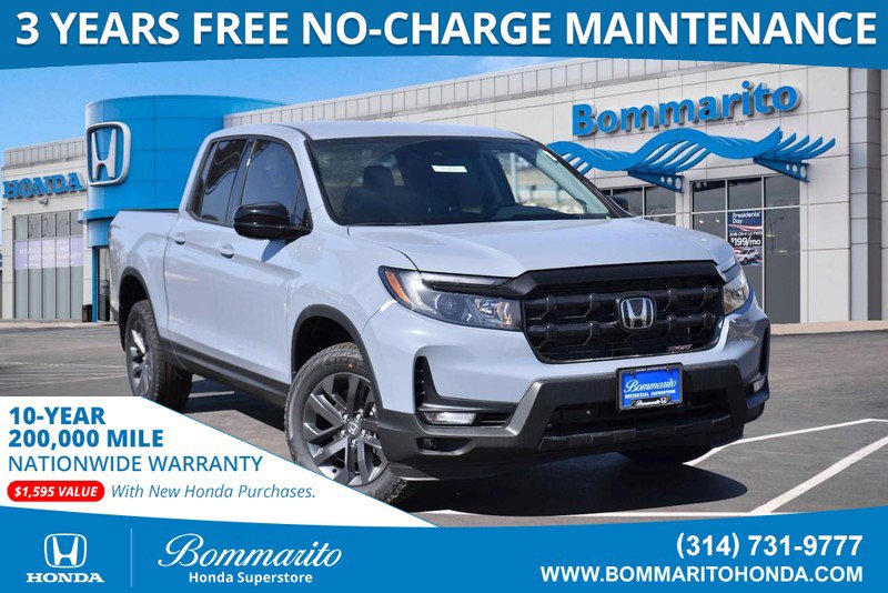 New 2025 Honda Ridgeline Sport