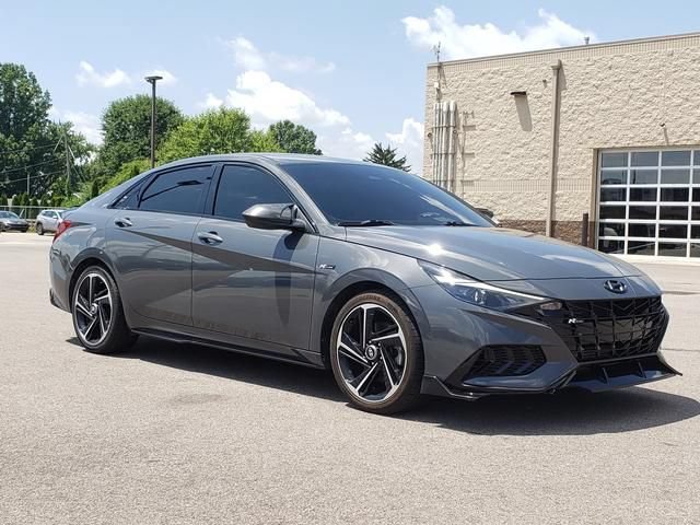 Used 2023 Hyundai Elantra N Line w/ Preferred Accessory Package FWD image 8