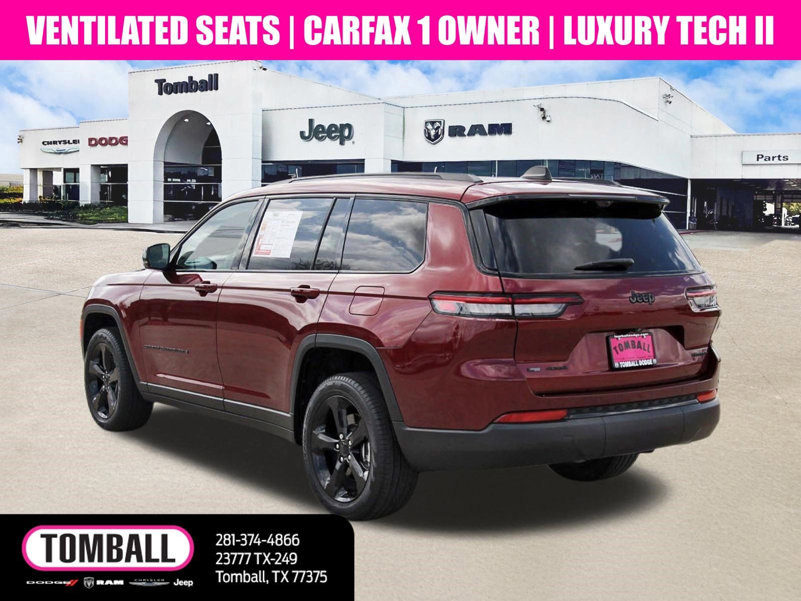 Used 2023 Jeep Grand Cherokee L Limited w/ Luxury Tech Group II image 5