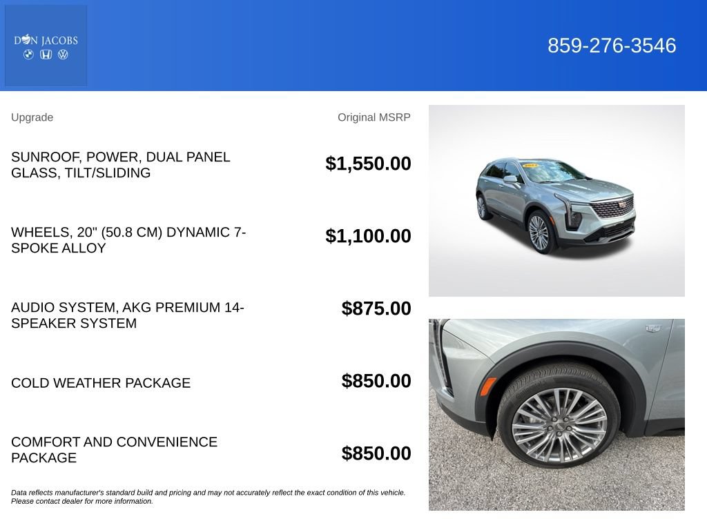 Used 2024 Cadillac XT4 Premium Luxury AWD/4WD image 5