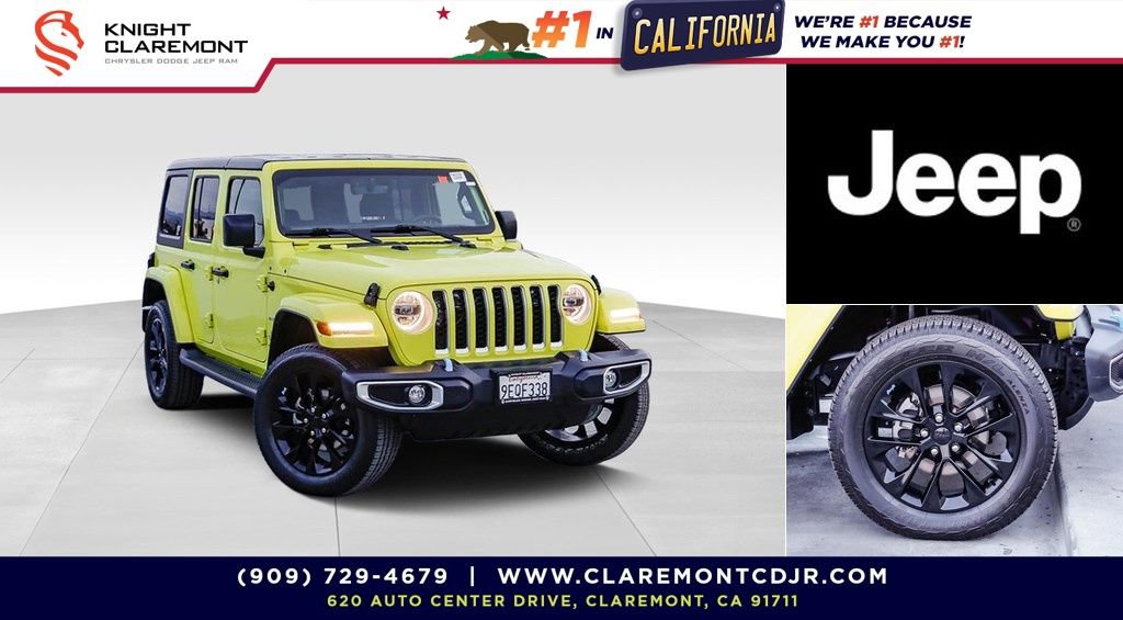 Used 2023 Jeep Wrangler Unlimited Sahara AWD/4WD image 1