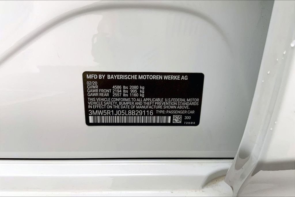 Used 2020 BMW 330i Sedan RWD image 33