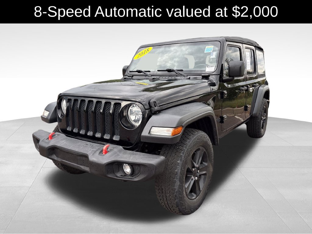 Used 2018 Jeep Wrangler Unlimited Sport