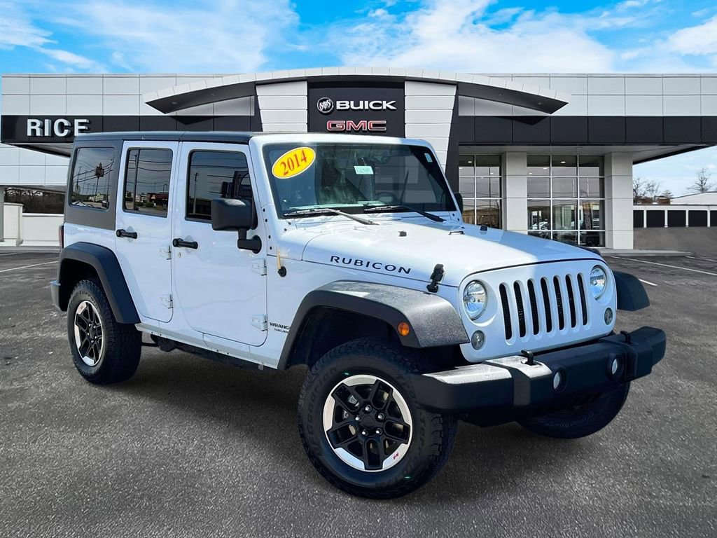 Used 2014 Jeep Wrangler Unlimited Rubicon w/ Max Tow Package AWD/4WD image 1