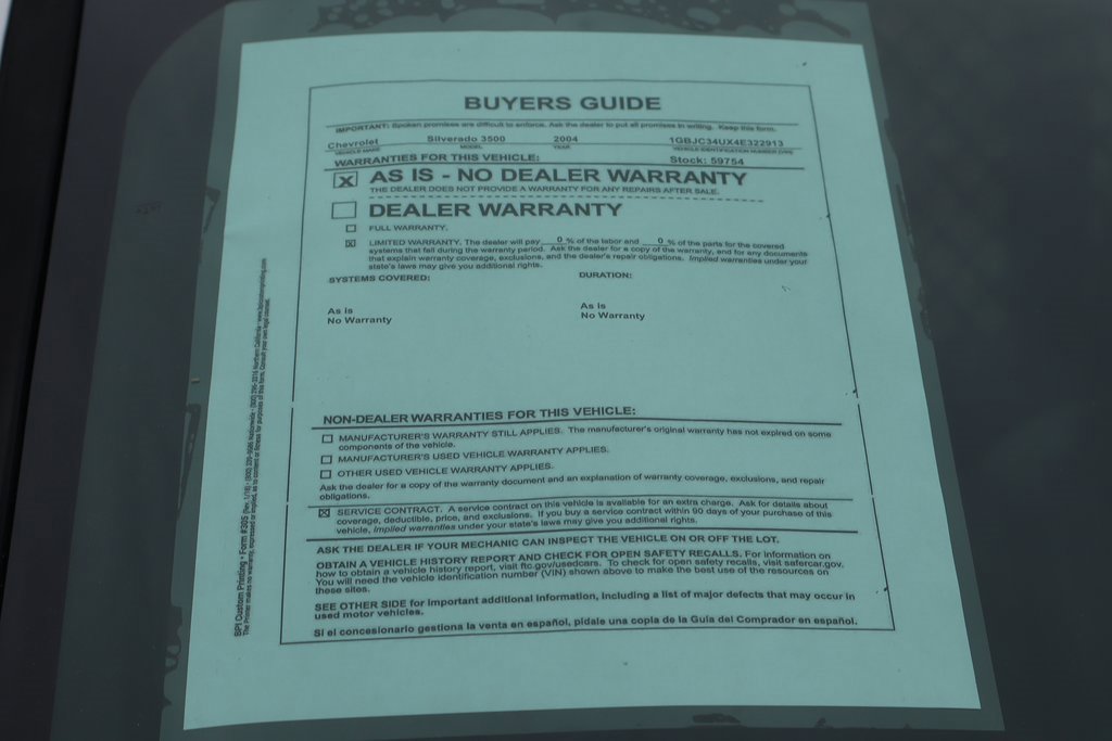 Used 2004 Chevrolet Silverado 3500 W/T image 40