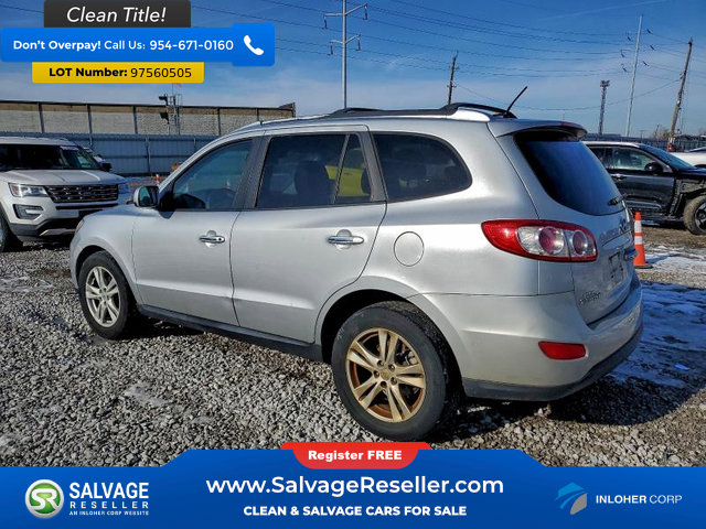 Used 2012 Hyundai Santa Fe Limited image 3