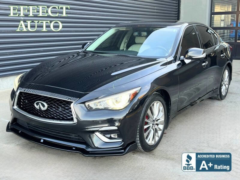 Used 2021 INFINITI Q50 Luxe w/ Cargo Package