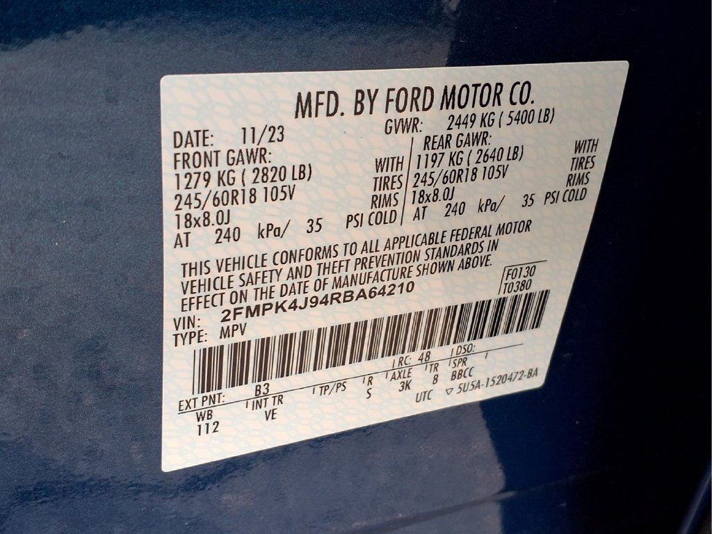 Used 2024 Ford Edge SEL w/ Convenience Package AWD/4WD image 23