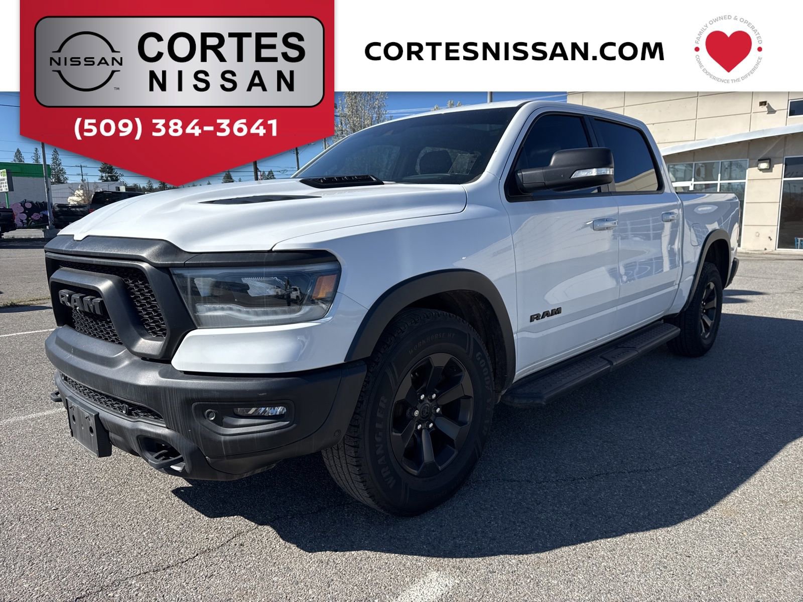 Used 2021 RAM 1500 Rebel w/ Leather & Sound Group AWD/4WD image 1