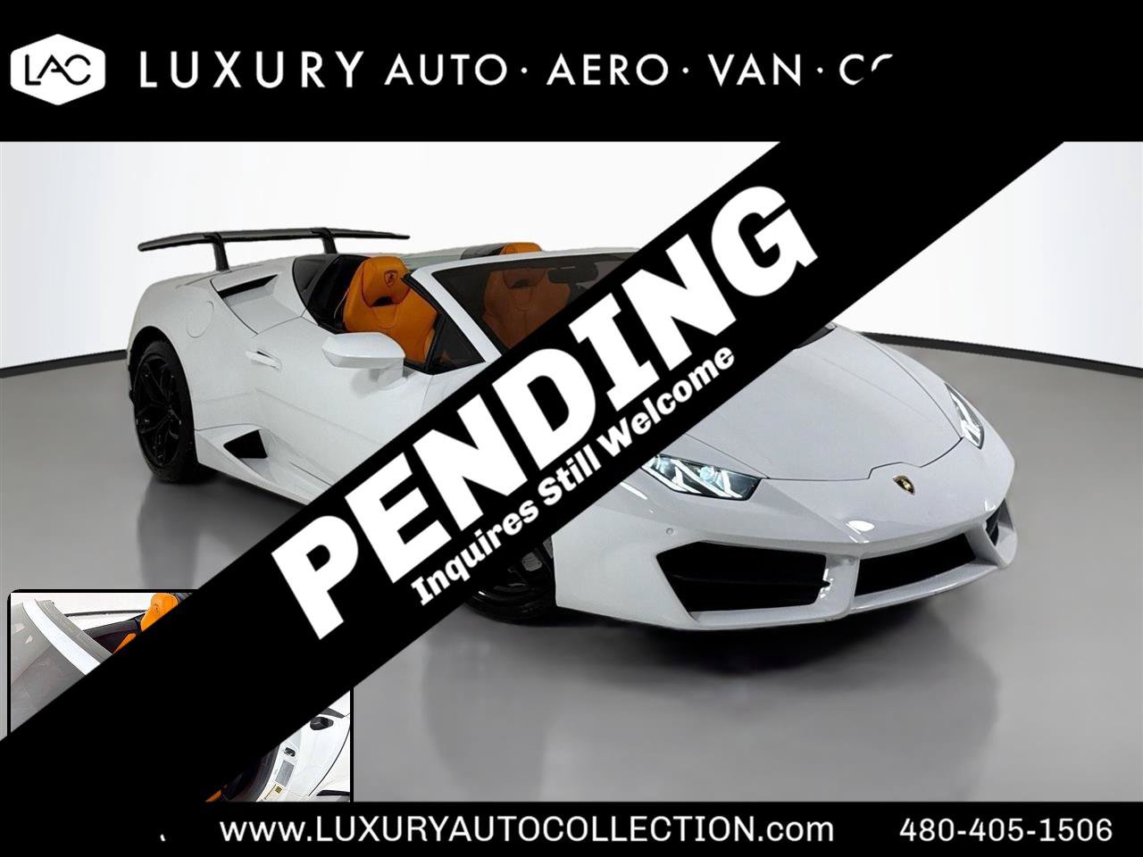Used 2019 Lamborghini Huracan LP 580-2