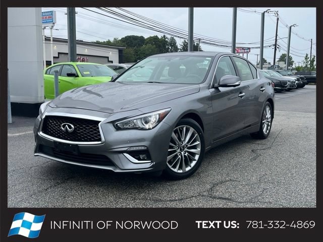 Used 2023 INFINITI Q50 Luxe w/ Cargo Package