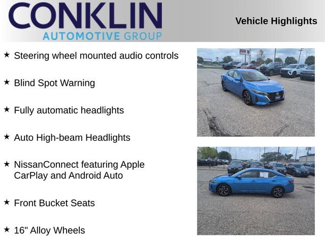 Used 2025 Nissan Sentra SV FWD image 2