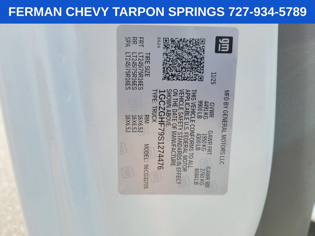 New 2025 Chevrolet Express 3500 Extended w/ Driver Convenience Package RWD image 20