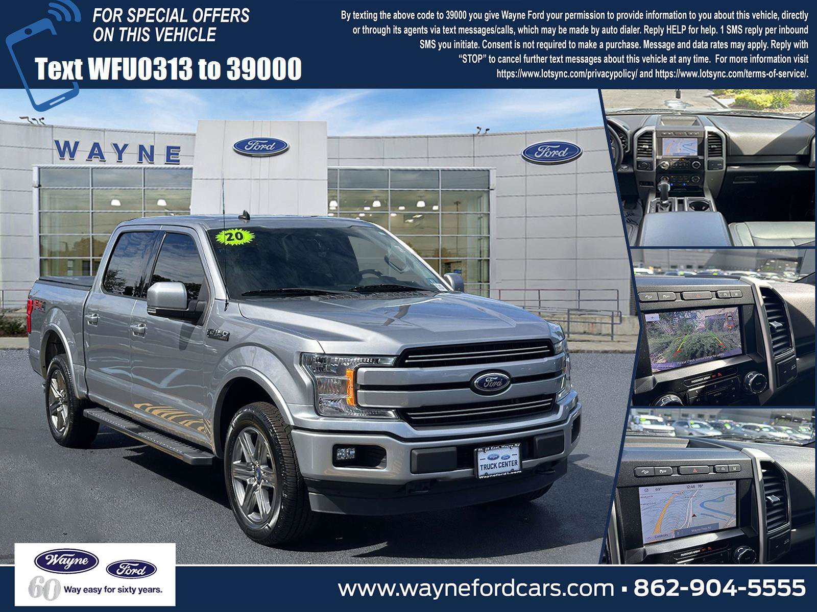 Certified 2020 Ford F150 Lariat