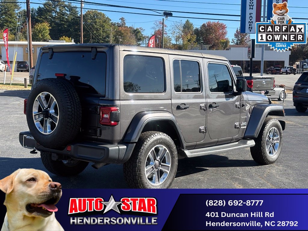Used 2019 Jeep Wrangler Unlimited Sahara w/ Dual Top Group AWD/4WD image 3