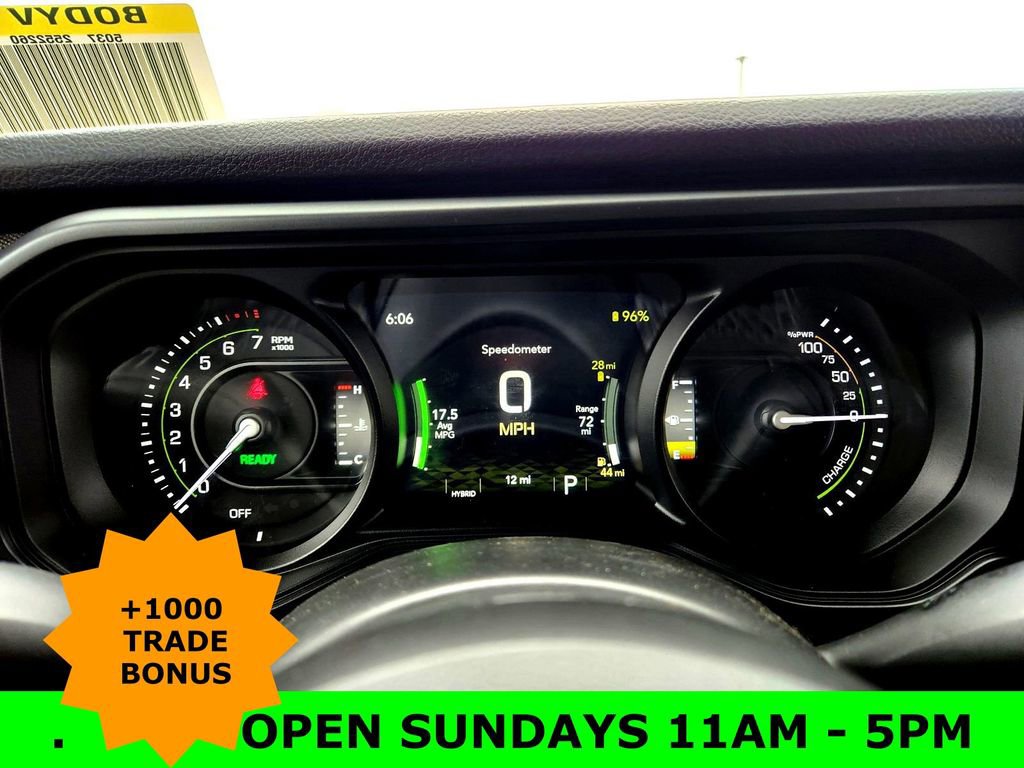 New 2025 Jeep Wrangler Unlimited Sport S 4xe image 13