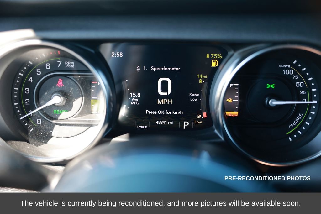 Used 2021 Jeep Wrangler Unlimited Rubicon 4xe w/ Steel Bumper Group image 16