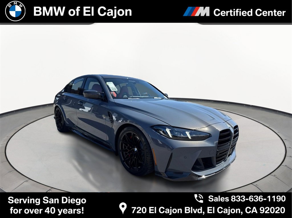 New 2025 BMW M3 Competition w/ M Carbon Exterior Package
