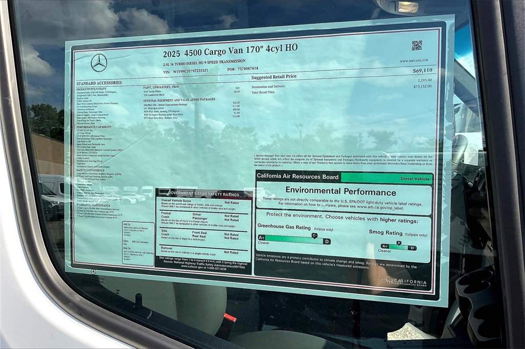 New 2025 Mercedes-Benz Sprinter 4500 image 13