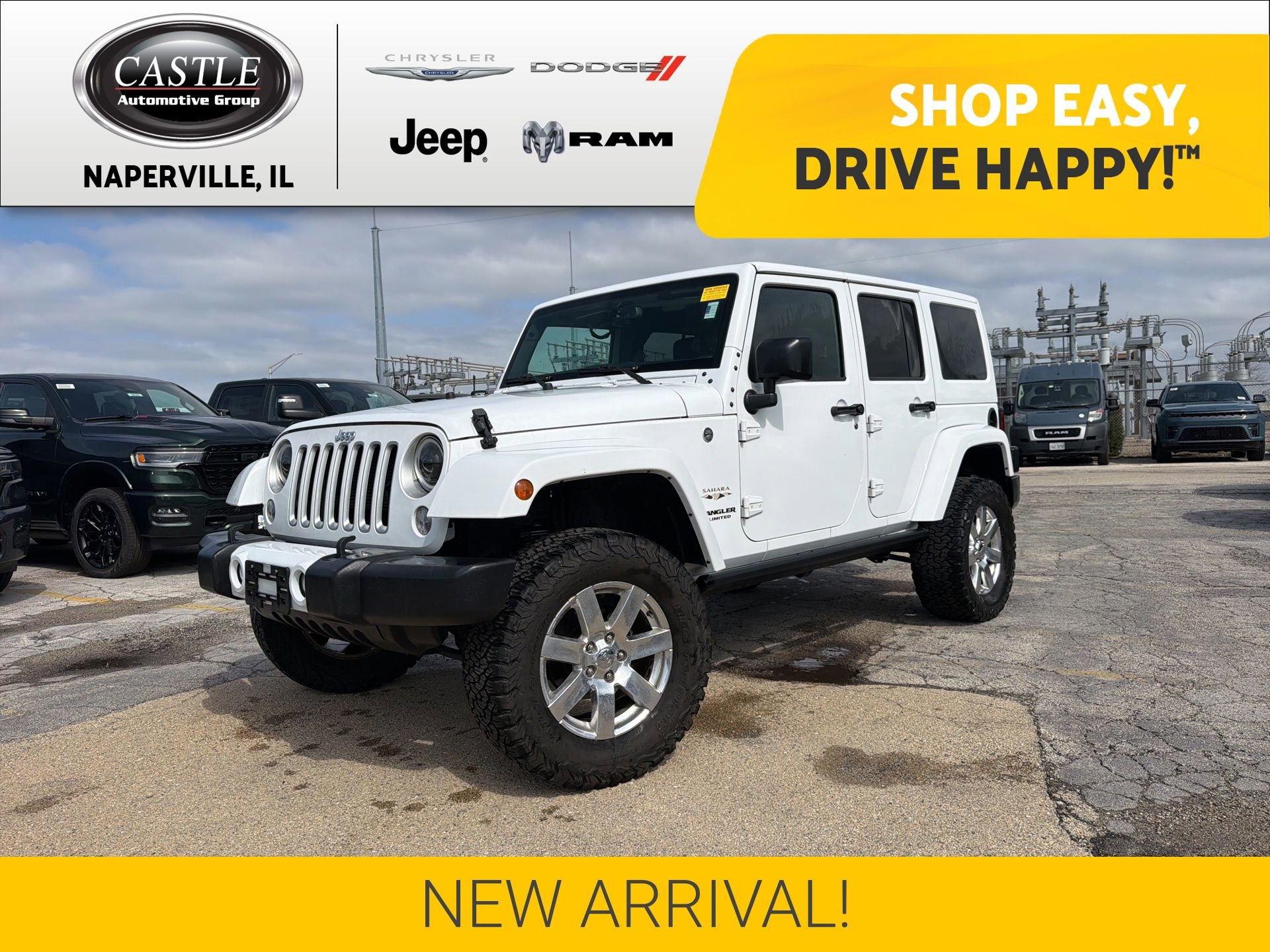 Used 2016 Jeep Wrangler Unlimited Sahara w/ Connectivity Group image 1