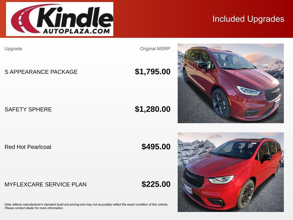 New 2026 Chrysler Pacifica Limited w/ S Appearance Package image 3