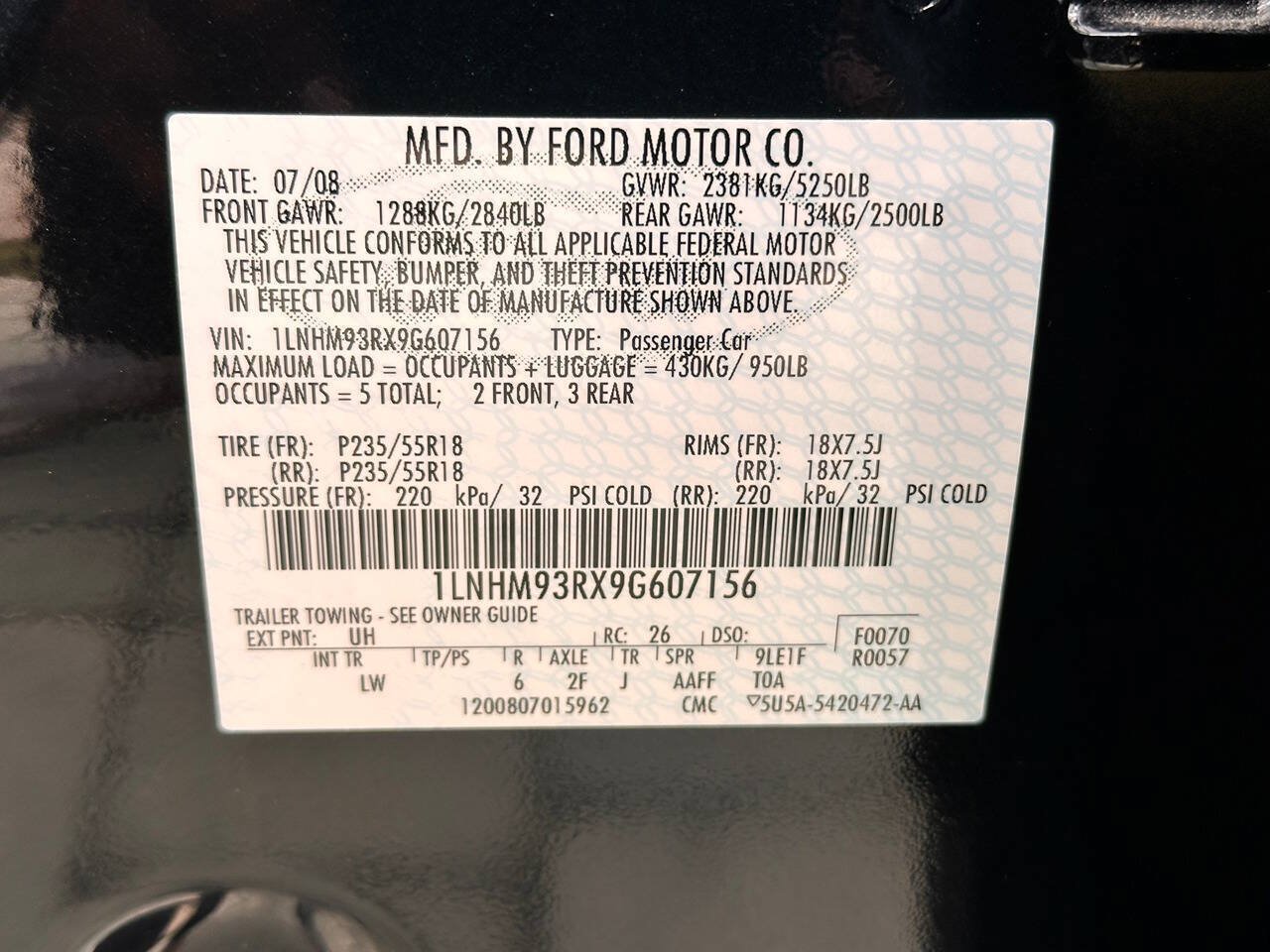 Used 2009 Lincoln MKS FWD image 10