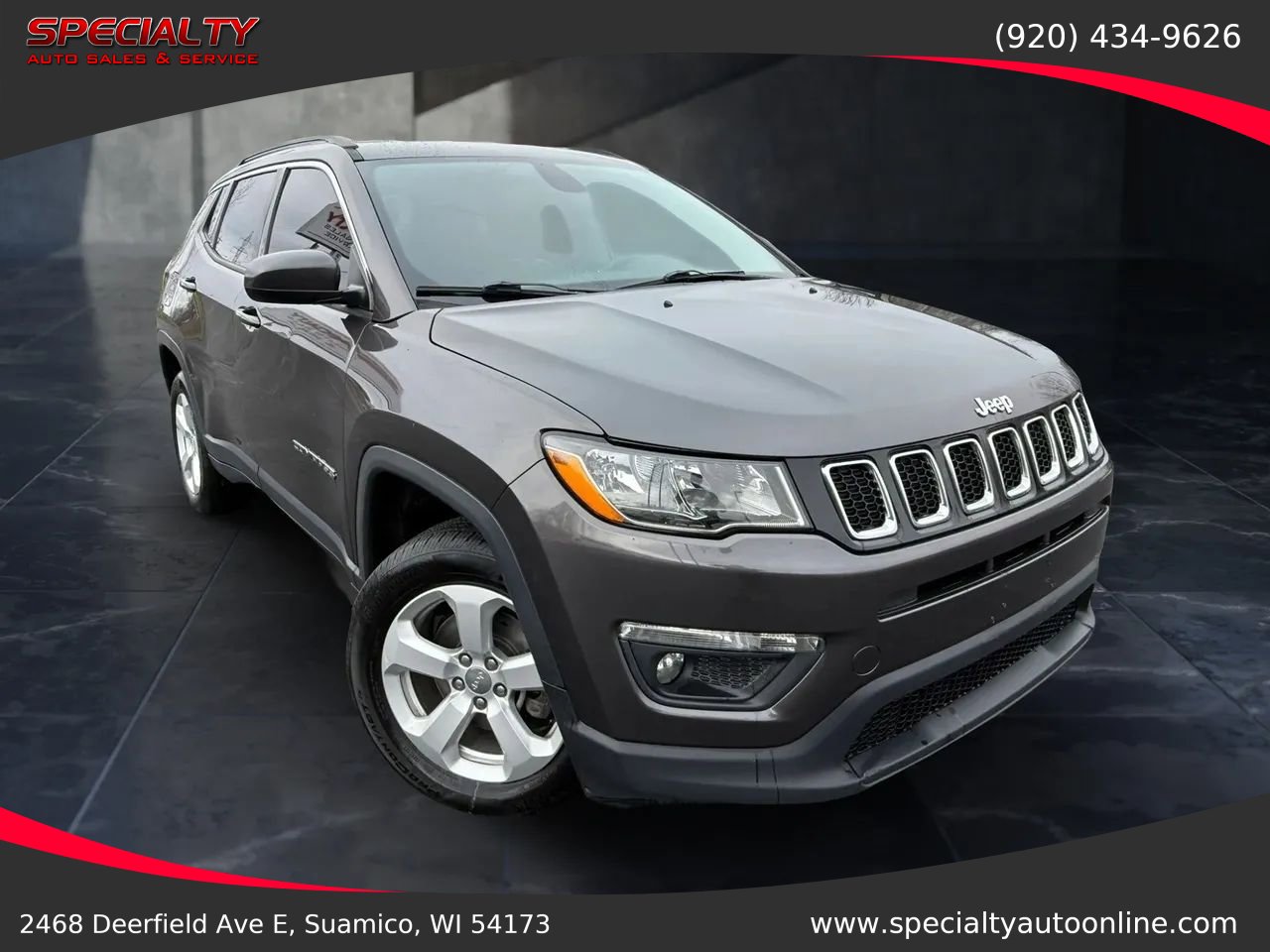 Used 2018 Jeep Compass Latitude w/ Cold Weather Group image 2