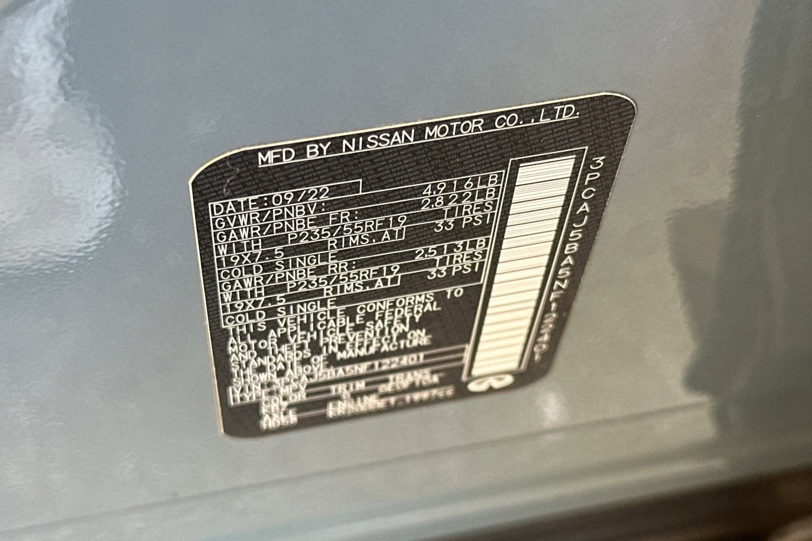 Used 2022 INFINITI QX50 Luxe image 29