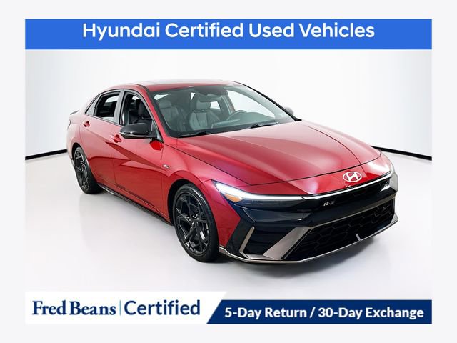 Certified 2025 Hyundai Elantra N Line