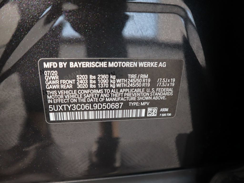 Used 2020 BMW X3 sDrive30i w/ Convenience Package image 36