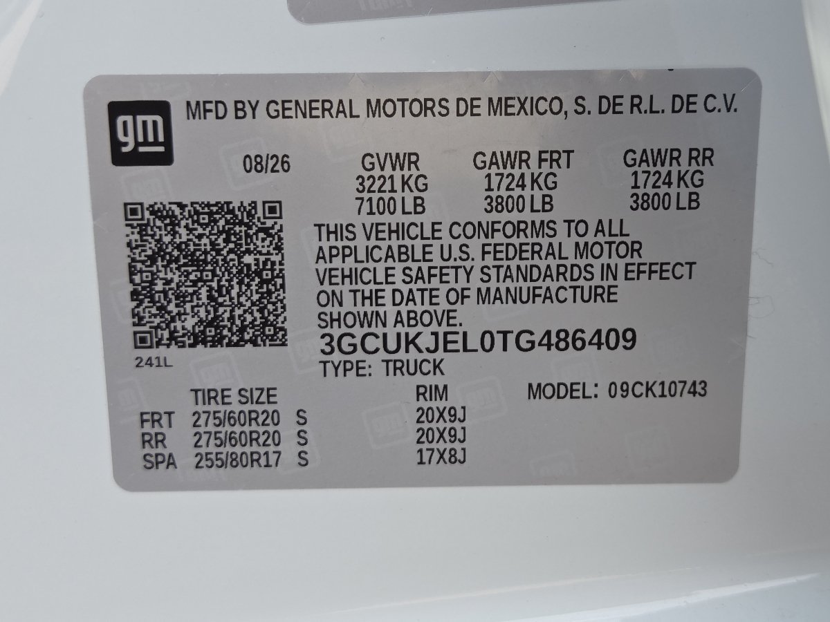 New 2026 Chevrolet Silverado 1500 High Country AWD/4WD image 40