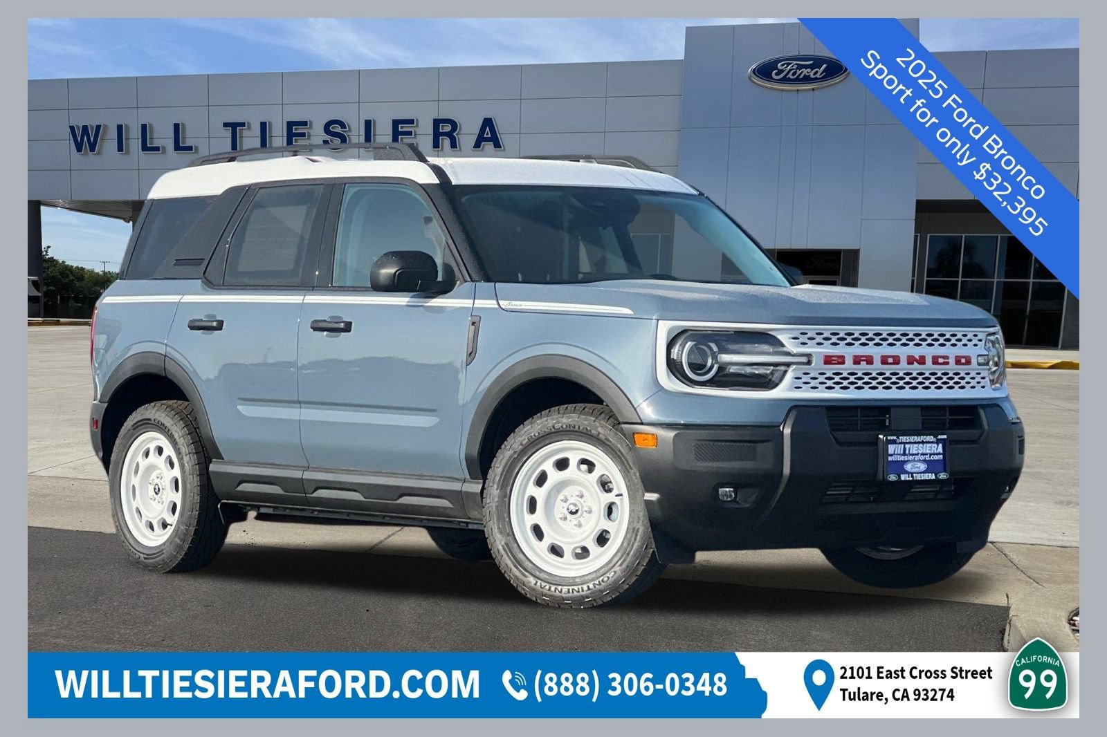New 2025 Ford Bronco Sport Heritage w/ Convenience Package AWD/4WD image 1