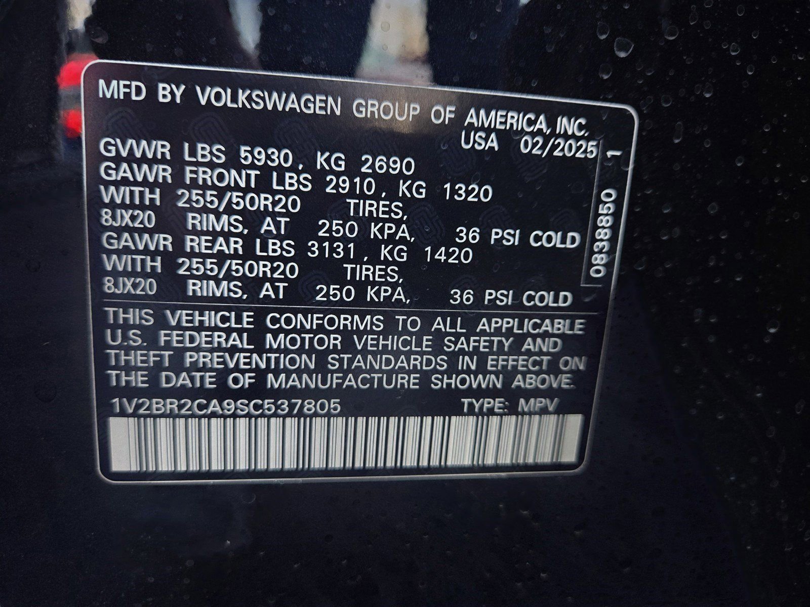 Used 2025 Volkswagen Atlas SEL image 24